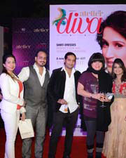 Arpita Bansal with Daksh Oberoi, Sylvie Rodgers and guests